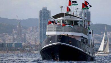 تونس تنفي استهداف سفينة أسطول الصمود العالمي بطائرة مسيرة قبالة سواحلها