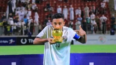 عادل عباس يتوج بجائزة أفضل لاعب في البطولة الخليجية للشباب