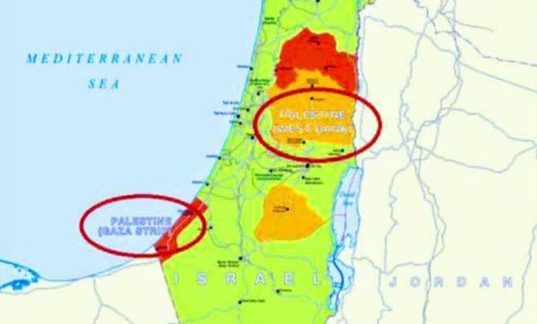 بعد الإعتراف.. بريطانيا تدرج دولة فلسطين في خرائطها الرسمية 1 بعد الإعتراف.. بريطانيا تدرج دولة فلسطين في خرائطها الرسمية