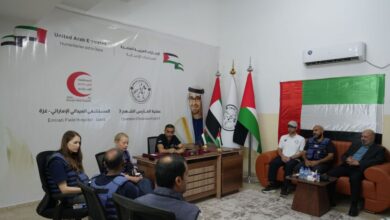 وفد أممي يزور المستشفى الميداني الإماراتي بغزة ويشيد بعملية الفارس الشهم 3