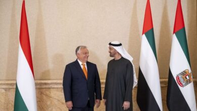 رئيس الإمارات ورئيس وزراء المجر يناقشان آفاق التعاون والتطورات الدولية