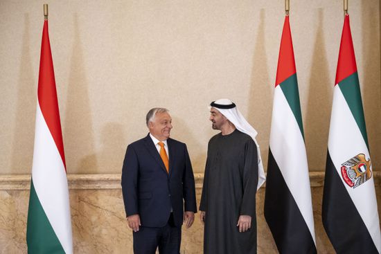 رئيس الإمارات ورئيس وزراء المجر يناقشان آفاق التعاون والتطورات الدولية