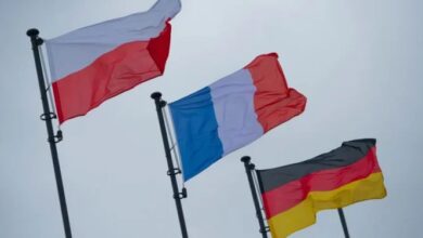 بولندا وألمانيا وفرنسا تحث إسرائيل على احترام حل الدولتين ووقف أعمال العنف في غزة