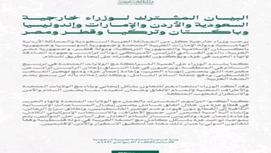في بيان مشترك.. دول عربية وإسلامية ترحب بخطة ترامب لإنهاء حرب غزة
