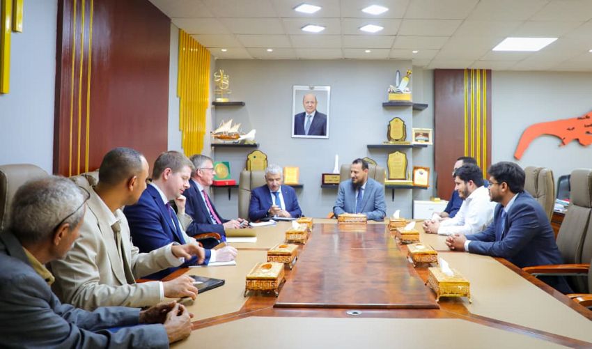 عدن تفتح ملفات الخدمات والتنمية مع وفد المبعوث الأممي