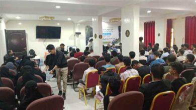 تدشين أول دورة متخصصة في صناعة المحتوى الإعلامي بشبوة بمشاركة 200 متدرب ومتدربة 7 تدشين أول دورة متخصصة في صناعة المحتوى الإعلامي بشبوة بمشاركة 200 متدرب ومتدربة