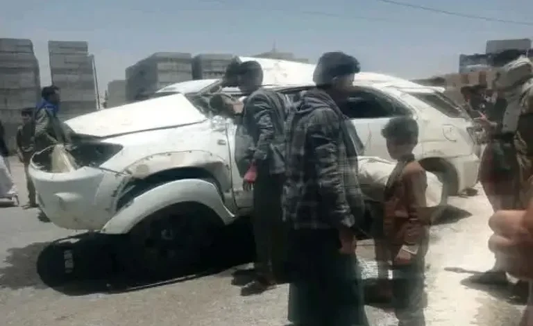 حادث مروري مروع يودي بحياة شابين في ذمار 1 حادث مروري مروع يودي بحياة شابين في ذمار