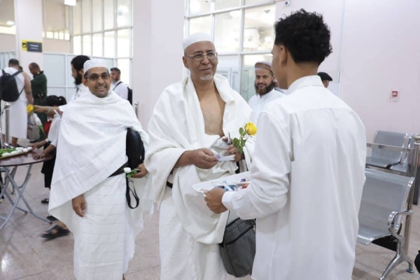انطلاق أولى رحلات تفويج الحجاج من مطار سيئون إلى جدة