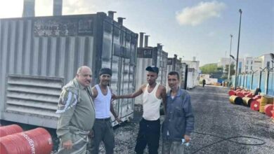 مدير مؤسسة الكهرباء يتفقد محطات التوليد بعدن ويشيد بجهود المناوبين خلال عيد الأضحى 3 مدير مؤسسة الكهرباء يتفقد محطات التوليد بعدن ويشيد بجهود المناوبين خلال عيد الأضحى