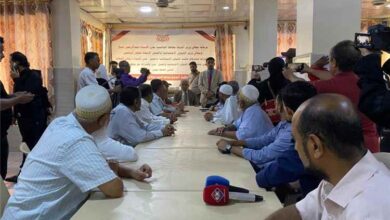 تدشين مبادرة جبر خاطر لتوزيع هدايا العيد على نزلاء دار المسنين بعدن