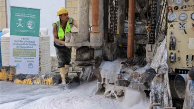 تعز.. تدشين مشروع حفر 3 آبار ارتوازية وتدريب كوادر المياه بدعم من مركز الملك سلمان