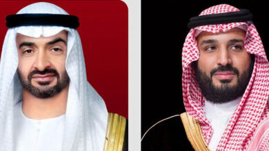 ولي العهد السعودي يبحث مع رئيس الإمارات تعزيز الشراكة ومستجدات المنطقة 8 ولي العهد السعودي يبحث مع رئيس الإمارات تعزيز الشراكة ومستجدات المنطقة