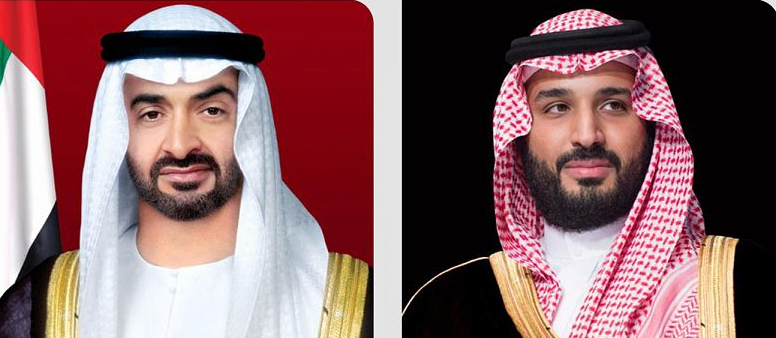 ولي العهد السعودي يبحث مع رئيس الإمارات تعزيز الشراكة ومستجدات المنطقة 1 ولي العهد السعودي يبحث مع رئيس الإمارات تعزيز الشراكة ومستجدات المنطقة