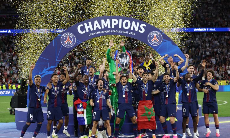 باريس سان جيرمان يتوَّج بدوري أبطال أوروبا بعد فوز مثير على أرسنال بركلات الترجيح