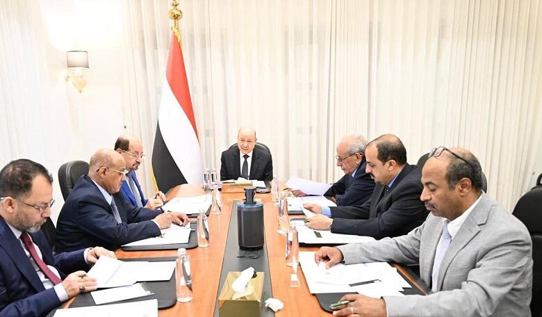 العليمي يترأس اجتماعاً حكومياً لمتابعة الإصلاحات ويقر إجراءات عاجلة لمعالجة أزمة الكهرباء 1 العليمي يترأس اجتماعاً حكومياً لمتابعة الإصلاحات ويقر إجراءات عاجلة لمعالجة أزمة الكهرباء