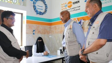 وفد أممي يقيّم الخدمات الصحية في مستشفيي السويدي والمظفر بتعز