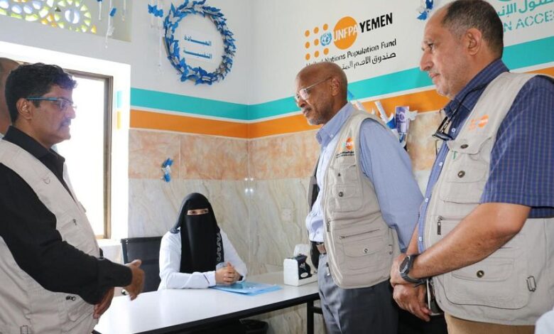 وفد أممي يقيّم الخدمات الصحية في مستشفيي السويدي والمظفر بتعز 1 وفد أممي يقيّم الخدمات الصحية في مستشفيي السويدي والمظفر بتعز
