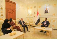 العرادة يبحث مع السفير الألماني مستجدات الأوضاع في اليمن