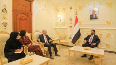 العرادة يبحث مع السفير الألماني مستجدات الأوضاع في اليمن
