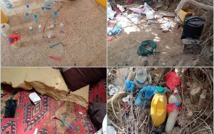 ضبط مصنع لتصنيع الخمور ومروج للشبو في حملات أمنية بمديرية القطن 1 ضبط مصنع لتصنيع الخمور ومروج للشبو في حملات أمنية بمديرية القطن