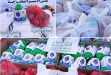 مبادرة خيرية في شبوة تدعم 60 أسرة محتاجة بتوزيع الدجاج والخضروات