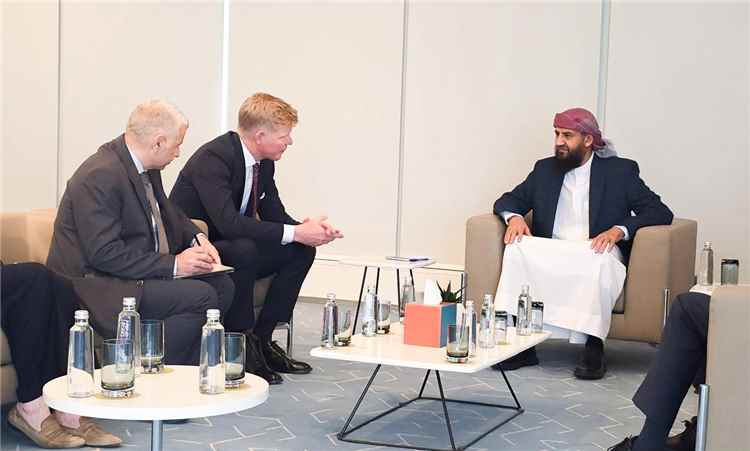 المحرّمي وغروندبرغ يبحثان جهود إحياء العملية السياسية وملف الأسرى 1 المحرّمي وغروندبرغ يبحثان جهود إحياء العملية السياسية وملف الأسرى