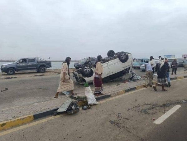 حوادث المرور تحصد 585 ضحية في المحافظات المحررة خلال شهر واحد