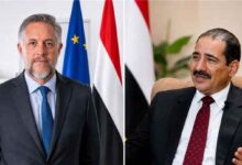 سفير الاتحاد الأوروبي ووزير الداخلية يبحثان تعزيز التعاون الأمني ودعم الاستقرار