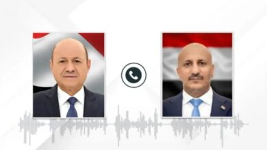 العليمي يعزي طارق صالح باستشهاد العميد يحيى وحيش ويوجه بتشكيل لجنة تحقيق