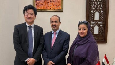 الإرياني والقائم بأعمال السفير الصيني يبحثان تعزيز العلاقات الثنائية ودعم الاستقرار