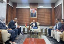 وزارة المياه تبحث دعم برامج التكيف مع التغيرات المناخية بالشراكة مع مؤسسة ألمانية