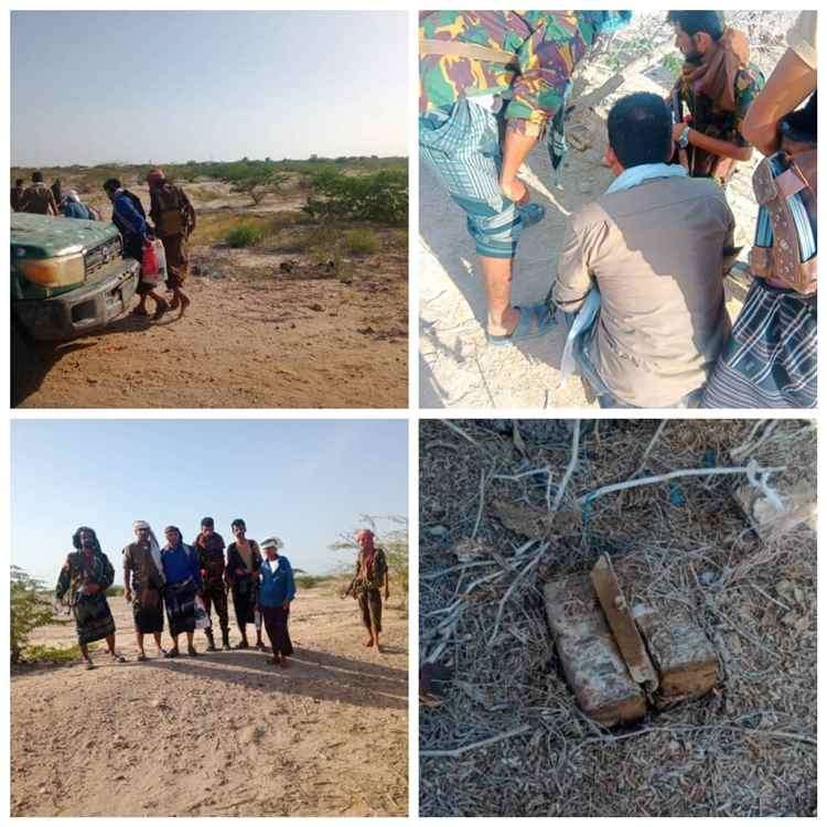 إحباط محاولة تفجير عبوة ناسفة في طريق عام بمديرية أحور في أبين