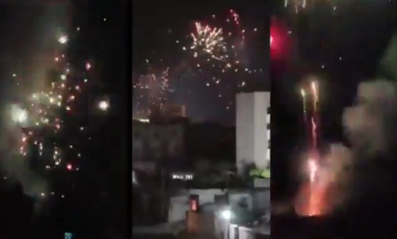 ألعاب نارية حوثية تثير غضب اليمنيين وسط تردي الأوضاع الاقتصادية