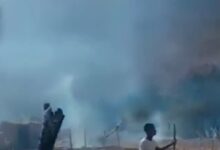 حريق يلتهم مساكن البدو في “الجريب” بالمهرة ويخلف خسائر مادية كبيرة