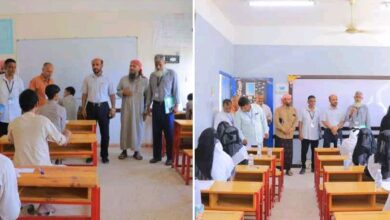 وفد من التربية يتفقد مراكز اختبارات الثانوية العامة بالقطن ويشيد بحسن التنظيم 9 وفد من التربية يتفقد مراكز اختبارات الثانوية العامة بالقطن ويشيد بحسن التنظيم