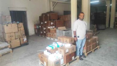 الإمداد الدوائي يرفد مرافق صحية في عدة محافظات بالأدوية والمستلزمات الطبية 1 الإمداد الدوائي يرفد مرافق صحية في عدة محافظات بالأدوية والمستلزمات الطبية