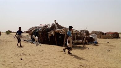 الجوع يحصد حياة نازحة مسنة في مخيم بعبس 2 الجوع يحصد حياة نازحة مسنة في مخيم بعبس