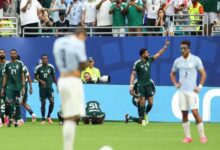 هدف متأخر يحرم السعودية من انتصار تاريخي أمام أوروغواي