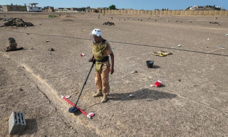 مسام ينتزع أكثر من 4,600 لغم وذخيرة منذ مطلع يونيو ويؤمّن مليون متر مربع 1 مسام ينتزع أكثر من 4,600 لغم وذخيرة منذ مطلع يونيو ويؤمّن مليون متر مربع