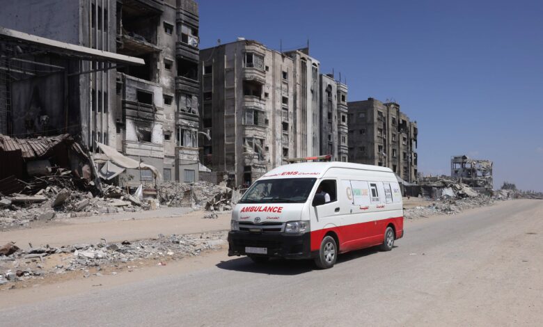 استشهاد فلسطيني وإصابة اثنين في غارة إسرائيلية وسط غزة واستمرار القصف على القطاع 1 استشهاد فلسطيني وإصابة اثنين في غارة إسرائيلية وسط غزة واستمرار القصف على القطاع