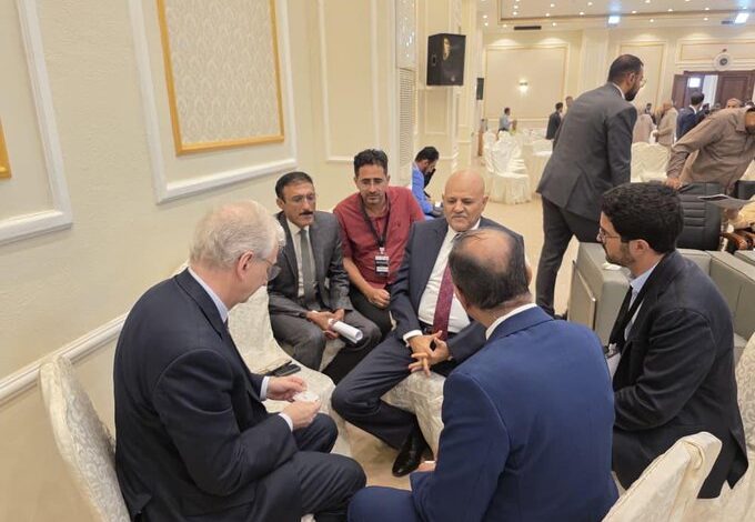 محافظ تعز والسفير الألماني يبحثان تعزيز التدخلات التنموية والإنسانية بالمحافظة 1 محافظ تعز والسفير الألماني يبحثان تعزيز التدخلات التنموية والإنسانية بالمحافظة