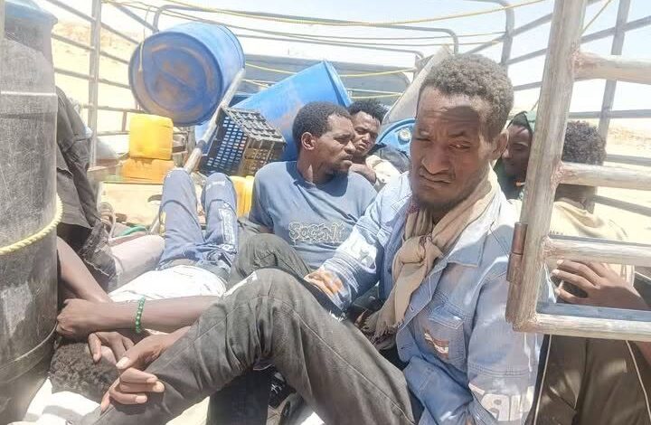 وفاة 4 مهاجرين وإصابة 26 بانقلاب مركبة تهريب في المهرة