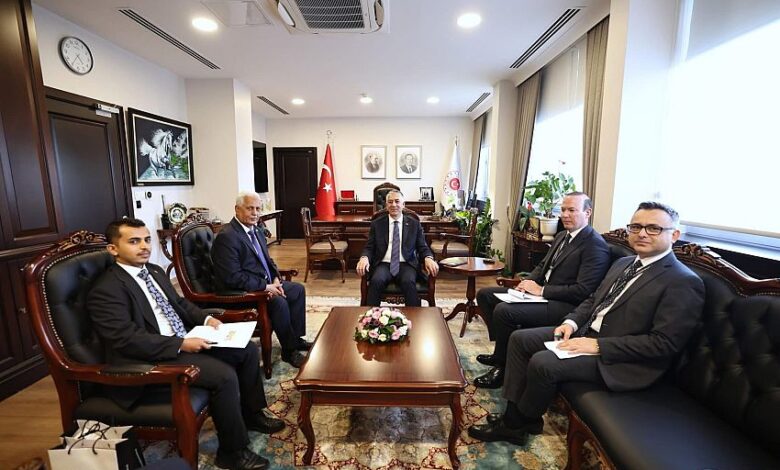 اليمن وتركيا تبحثان تعزيز التعاون الثنائي وتطوير التنسيق في القضايا المشتركة 1 اليمن وتركيا تبحثان تعزيز التعاون الثنائي وتطوير التنسيق في القضايا المشتركة
