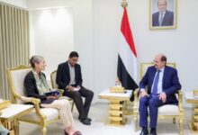 الزنداني يبحث مع السفيرة الهولندية تعزيز دعم الحكومة اليمنية ومواجهة تصعيد الحوثيين