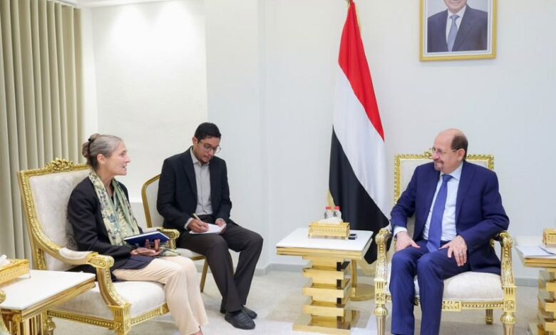 الزنداني يبحث مع السفيرة الهولندية تعزيز دعم الحكومة اليمنية ومواجهة تصعيد الحوثيين 1 الزنداني يبحث مع السفيرة الهولندية تعزيز دعم الحكومة اليمنية ومواجهة تصعيد الحوثيين