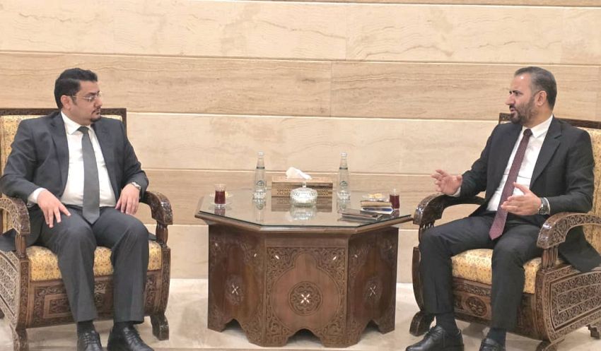 اليمن وسوريا تبحثان تعزيز التعاون وتؤكدان احترام سيادة الدول