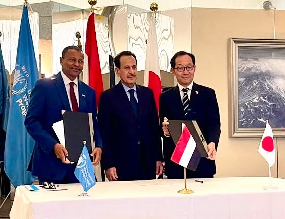 اليابان تقدم منحة جديدة لدعم الأمن الغذائي في اليمن