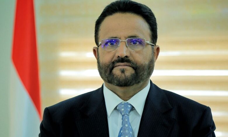 العرادة يدعو إلى تحرك دولي لوقف دعم إيران لمليشيا الحوثي وحماية الملاحة الدولية