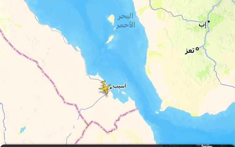 الطائرة الإيرانية تغيّر وجهتها إلى مطار الحديدة عقب استهداف مطار صنعاء