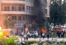 انفجاران يهزان دمشق قرب موقع إقامة ماكرون بالتزامن مع زيارته الرسمية لسوريا